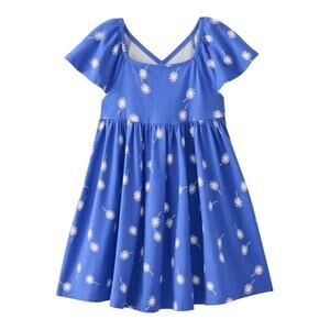 Hanna Andersson Back-to-Front Skater Dress w/ Pockets. Size 120 (6-7) NWT (NIB)